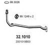 NISSA 2001019B00 Exhaust Pipe